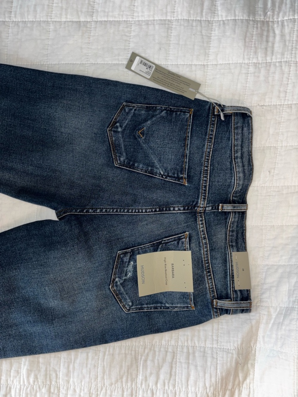 Hudson Barbara High-Rise Bootcut Crop Jeans - Scenic - Picture 5 of 8